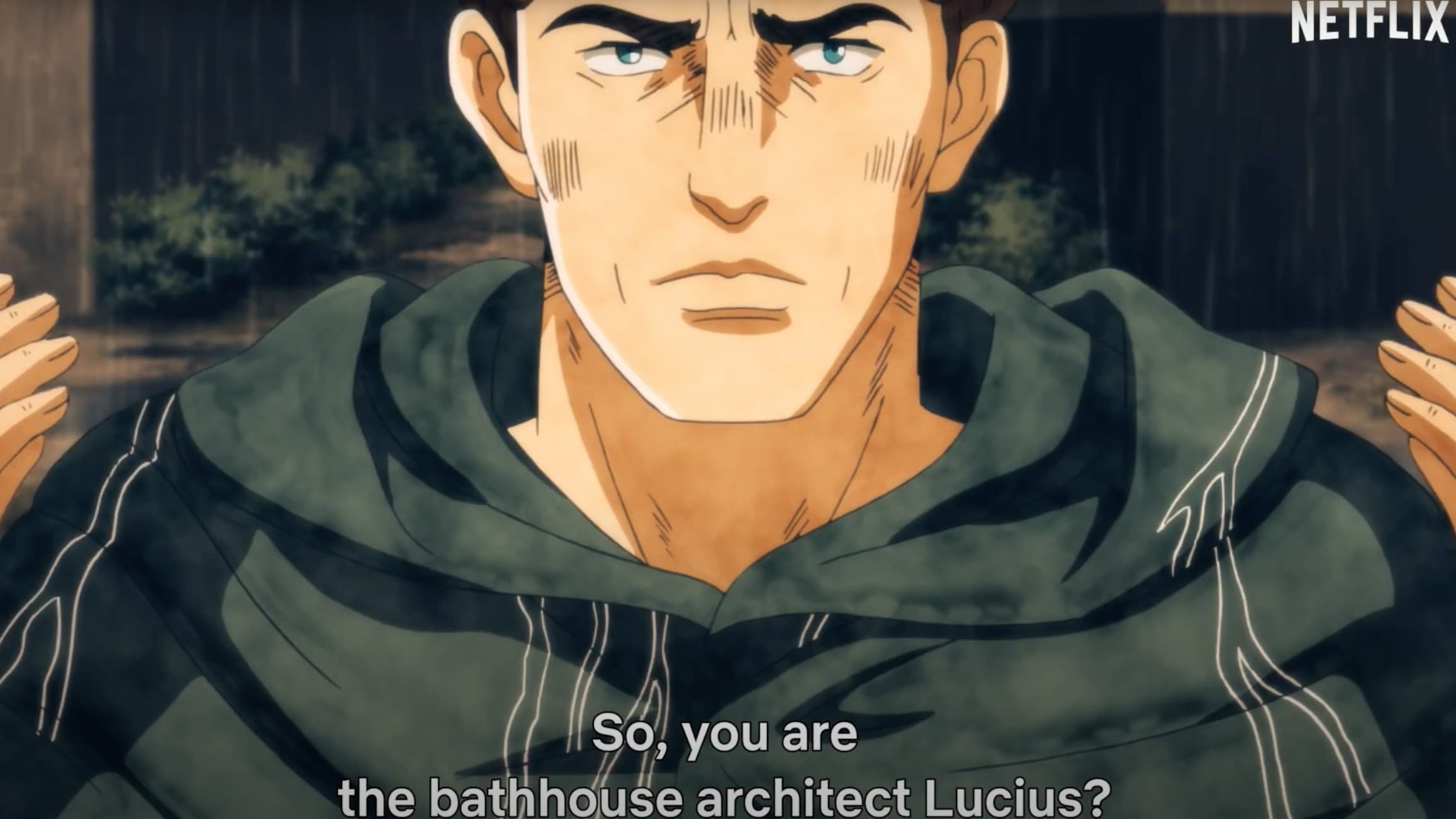 Lucius Reacts Hilariously to Stuff | Thermae Romae Novae | Netflix Anime -  YouTube